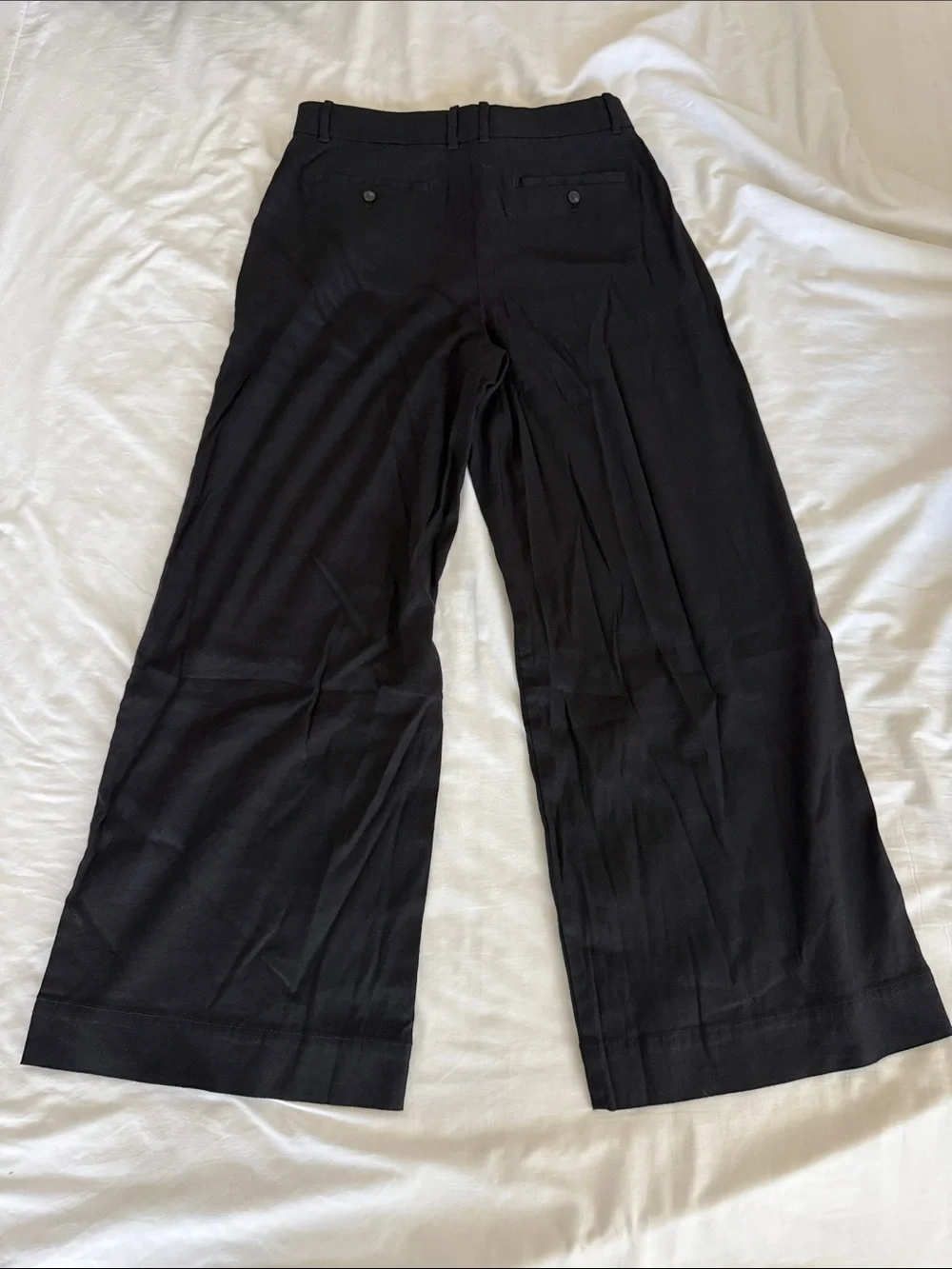 The Wide-Leg Pant in Stretch Linen